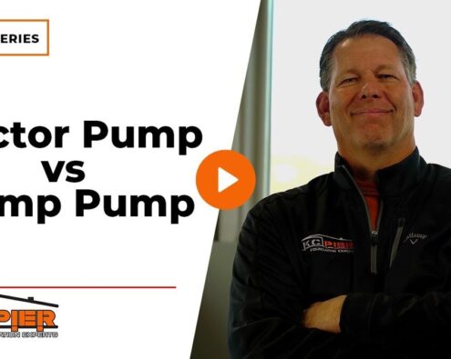 ejector pump vs sump pump