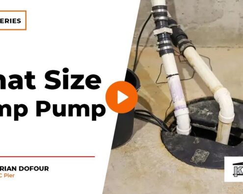 what size sump pump